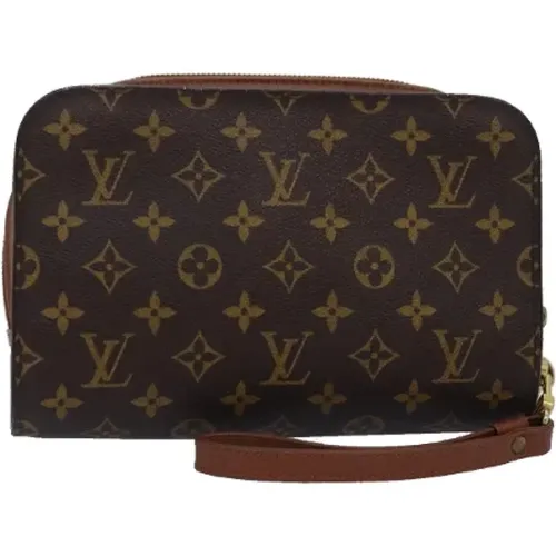 Pre-owned Canvas clutches , female, Sizes: ONE SIZE - Louis Vuitton Vintage - Modalova