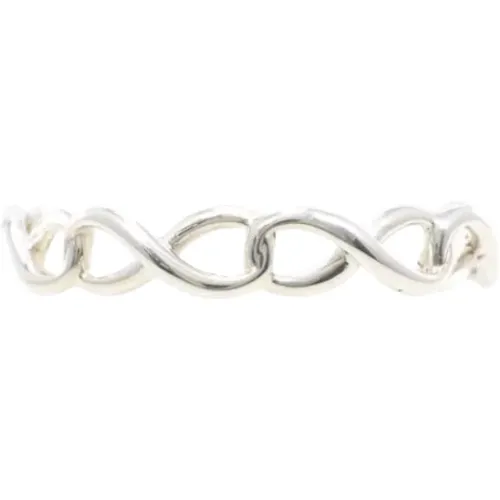 Pre-owned Silver rings , female, Sizes: ONE SIZE - Tiffany & Co. Pre-owned - Modalova