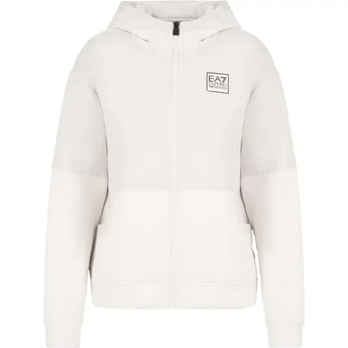 Stylischer Sweatshirt für Männer , Damen, Größe: S - Emporio Armani EA7 - Modalova