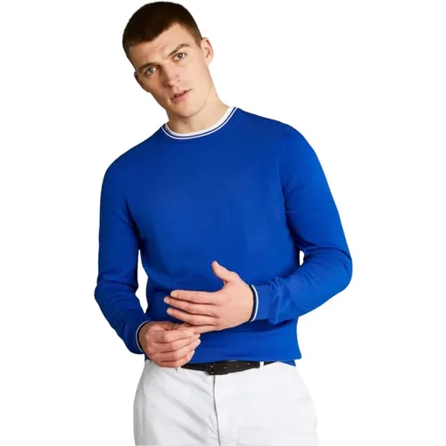 Fay , Maglia ,Blue male, Sizes: XL - Fay - Modalova