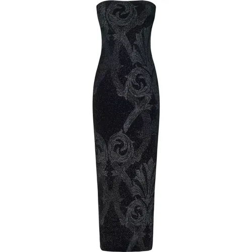 Schwarzes Paisley Kleid Elegant Anlasskleidung - Wolford - Modalova