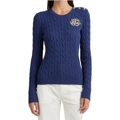 Blaue Pullover von Lauren , Damen, Größe: XS - Ralph Lauren - Modalova