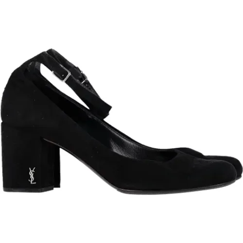 Pre-owned Suede heels , female, Sizes: 3 UK - Yves Saint Laurent Vintage - Modalova