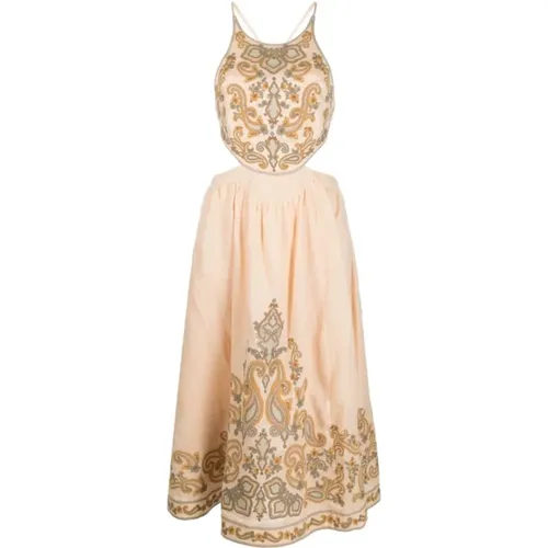 Elegant Sleeveless Midi Dress , female, Sizes: S - Zimmermann - Modalova
