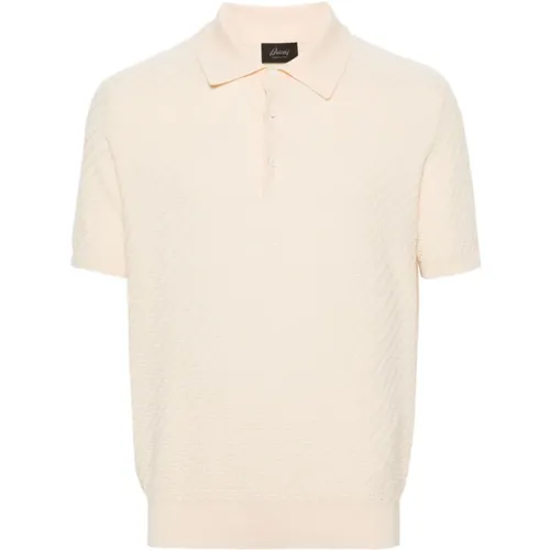 Cotton, Silk, Cashmere Polo , male, Sizes: XL - Brioni - Modalova