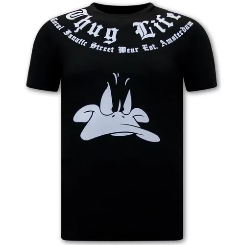 Thug Life Herren T-Shirt , Herren, Größe: XL - Local Fanatic - Modalova