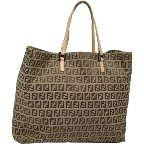 Pre-owned Canvas fendi-bags , female, Sizes: ONE SIZE - Fendi Vintage - Modalova