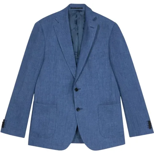 Bluette Leinenblazer,Weiße Leinenblazer,Marine Leinenblazer - Brooks Brothers - Modalova