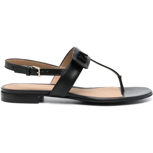 Sandal , female, Sizes: 3 UK, 6 UK, 6 1/2 UK - Emporio Armani - Modalova