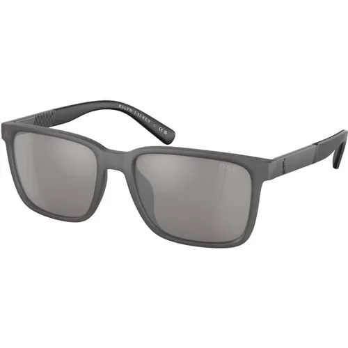 Matte Grey Sonnenbrille PH 4189U,Matt Schwarz/Graue Sonnenbrille,Sonnenbrille - Ralph Lauren - Modalova