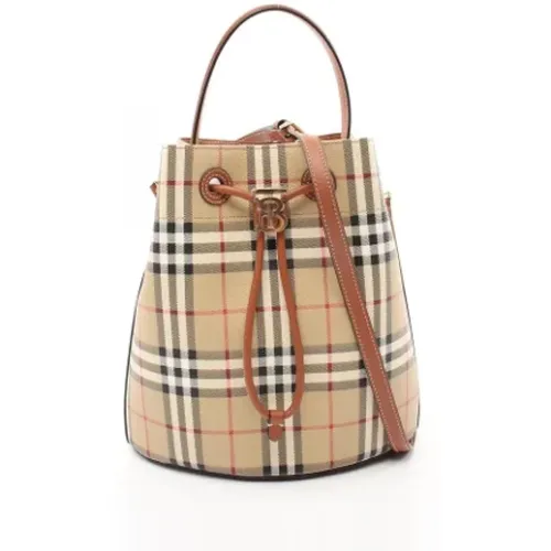 Pre-owned Leather handbags , female, Sizes: ONE SIZE - Burberry Vintage - Modalova