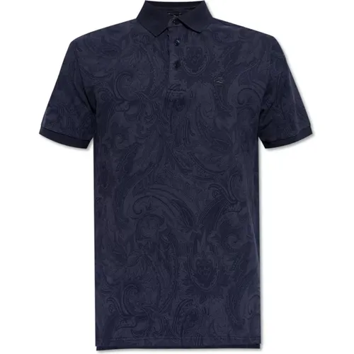 Polo with logo , male, Sizes: XL, S, L, 2XL - ETRO - Modalova