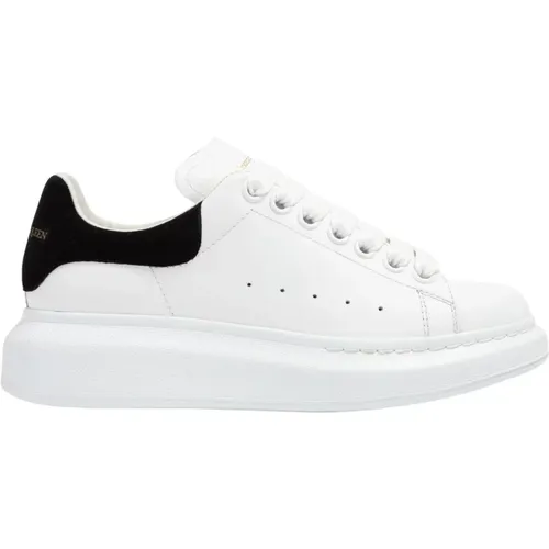 Weiße Schwarze Sneakers , Damen, Größe: 36 1/2 EU - alexander mcqueen - Modalova