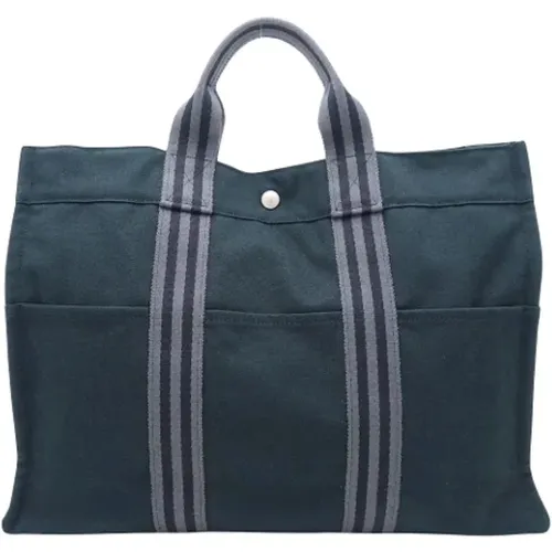 Pre-owned Canvas totes , female, Sizes: ONE SIZE - Hermès Vintage - Modalova