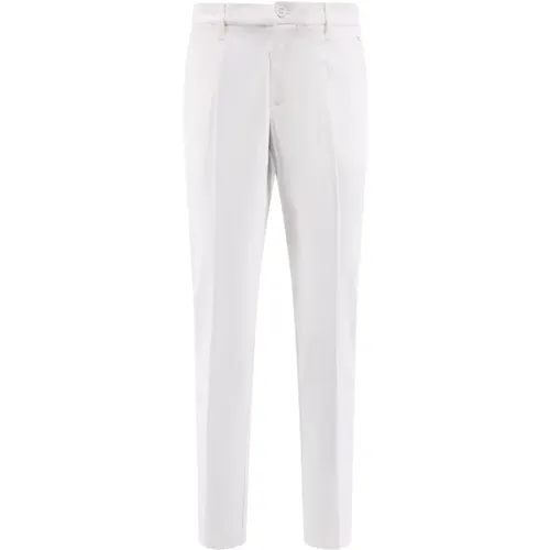 Stretch Trousers with Button and Zip , male, Sizes: W33 - J.LINDEBERG - Modalova