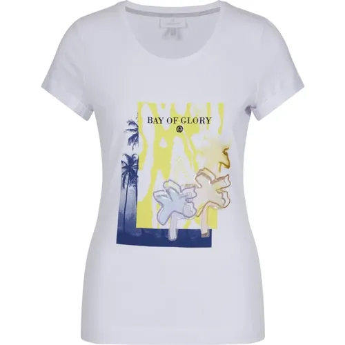 Stilvolles Bull T-Shirt für Frauen , Damen, Größe: M - Sportalm - Modalova