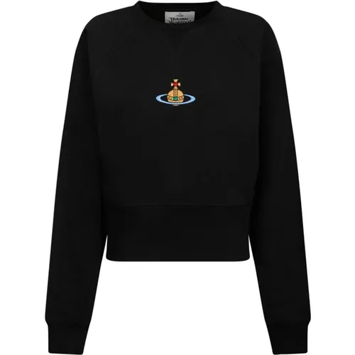 Multicolored Logo Athletic Sweatshirt , female, Sizes: S, M, XS - Vivienne Westwood - Modalova