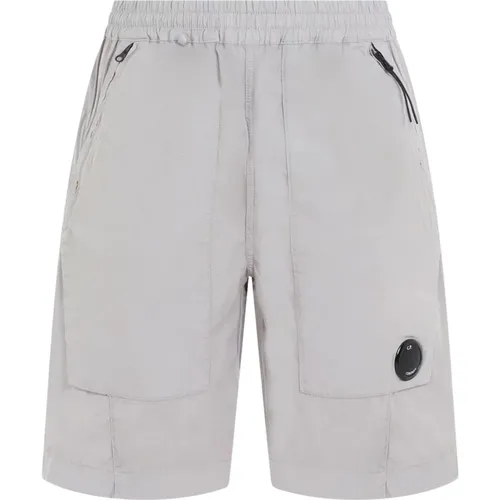 CP Company Rip-stop Shorts , male, Sizes: M - C.P. Company - Modalova