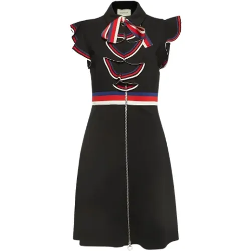 Pre-owned Fabric dresses , female, Sizes: 9 UK - Gucci Vintage - Modalova