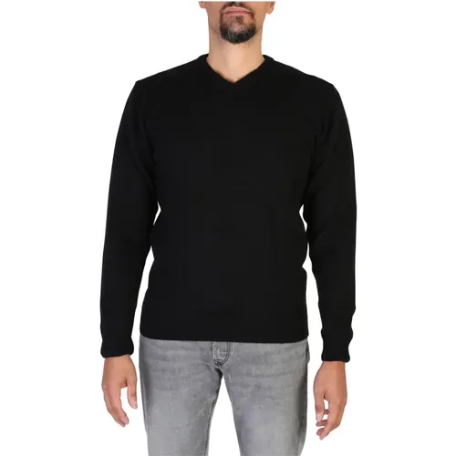Luxuriöser Cashmere V-Ausschnitt Pullover , Herren, Größe: L - Cashmere Company - Modalova