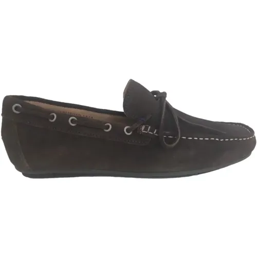 Leather Suede Dark Shoes , male, Sizes: 6 UK, 10 UK, 8 UK, 11 UK - Gant - Modalova