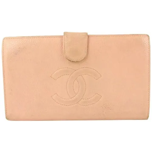 Fair Condition Pre-owned Leather Wallets , female, Sizes: ONE SIZE - Chanel Vintage - Modalova