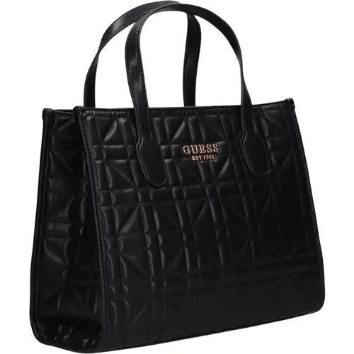 Silvana 2 Fächer Tote Tasche Guess - Guess - Modalova