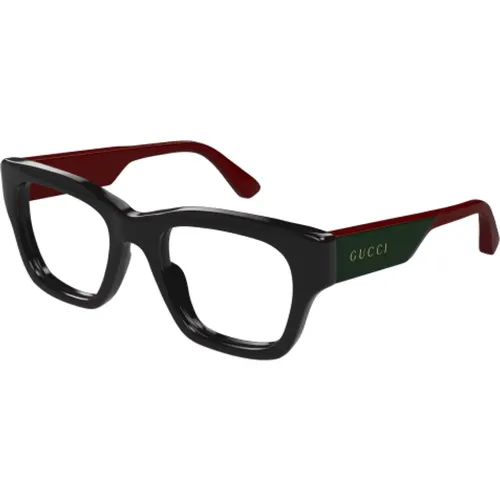 Square Optical Glasses in Black , unisex, Sizes: M - Gucci - Modalova