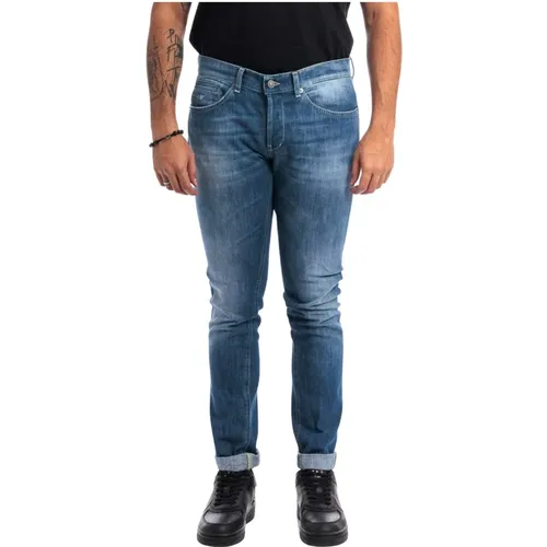 Denim George Hose , Herren, Größe: W30 - Dondup - Modalova