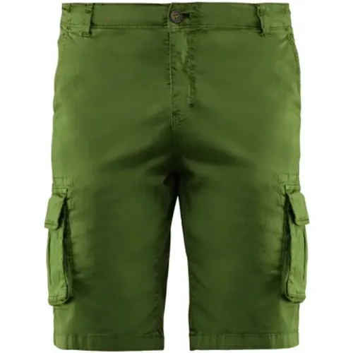 Comfy Fit Cargo Bermuda Shorts , male, Sizes: W28 - BomBoogie - Modalova