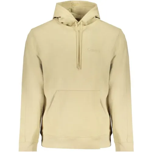 Stylish Hooded Sweatshirt with Logo Print , male, Sizes: 2XL, L, M, XL - Calvin Klein - Modalova