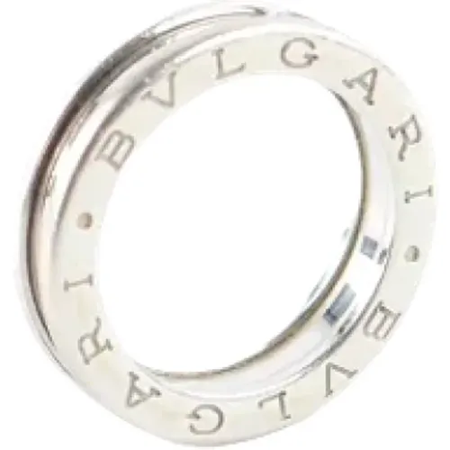 Pre-owned White Gold rings , female, Sizes: ONE SIZE - Bvlgari Vintage - Modalova