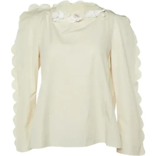 Pre-owned Cotton tops , female, Sizes: S - Fendi Vintage - Modalova