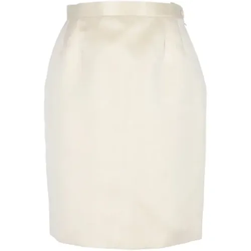 Pre-owned Silk bottoms , female, Sizes: XL - Yves Saint Laurent Vintage - Modalova