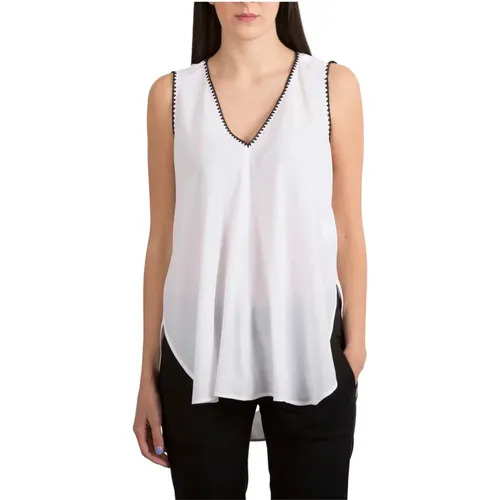 Sleeveless Top , female, Sizes: 2XS - Dondup - Modalova