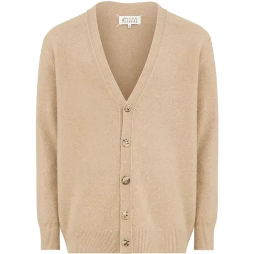 Wool Cardigan Sweater , male, Sizes: 2XL, XL - Maison Margiela - Modalova