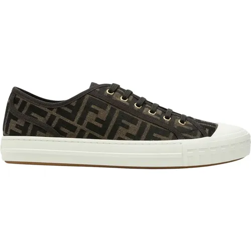 Niedriger Sneaker im Trendigen Stil - Fendi - Modalova