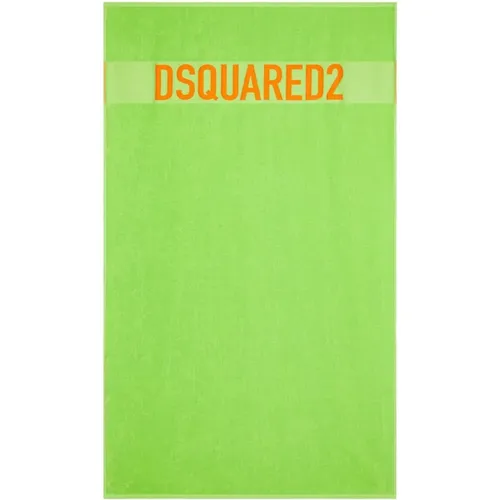 Technicolor Beach Towel , male, Sizes: ONE SIZE - Dsquared2 - Modalova