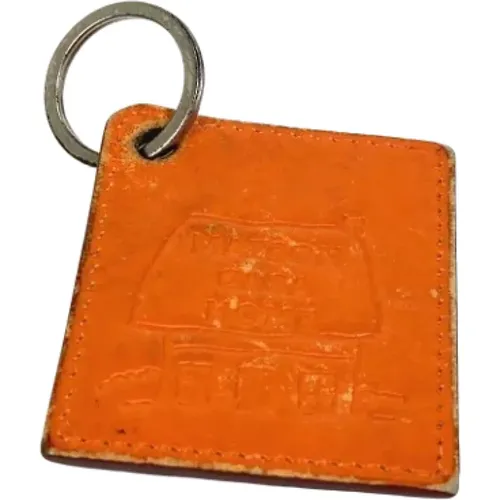 Pre-owned Leather key-holders , female, Sizes: ONE SIZE - Hermès Vintage - Modalova