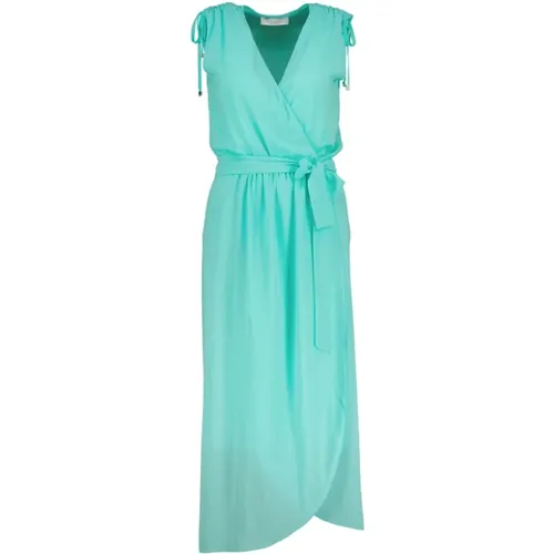 Blaues Typhon Kleid , Damen, Größe: XS - Amélie & Amélie - Modalova