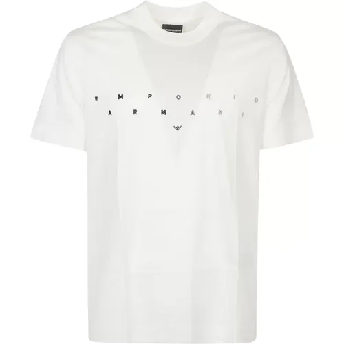 Puffy Vanilla T-Shirt,T-Shirts - Emporio Armani - Modalova