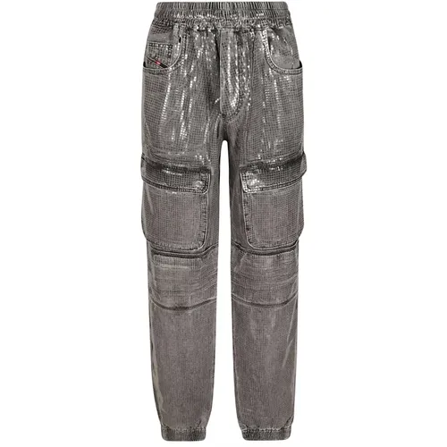 Sweatpants , Damen, Größe: W28 - Diesel - Modalova