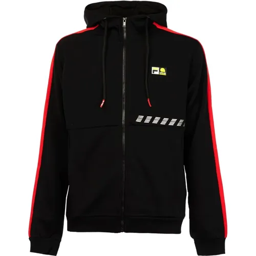 Kapuzenpullover Herren Schwarz Outlet , Herren, Größe: M - Fila - Modalova