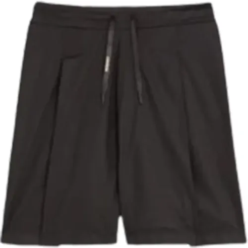 Popeline Bermuda Shorts with Pleats , male, Sizes: L, S, XL, M - A Paper Kid - Modalova