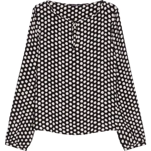 Bluse in Sable mit Polka Dots - Pennyblack - Modalova