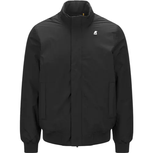 Ripstop Marmottablack P-Blue A Jacket , male, Sizes: S, L, M, 2XL - K-way - Modalova