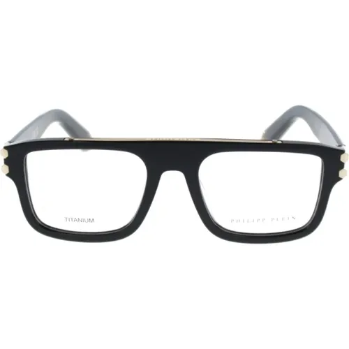 Stylish Prescription Glasses for Men , male, Sizes: 53 MM - Philipp Plein - Modalova