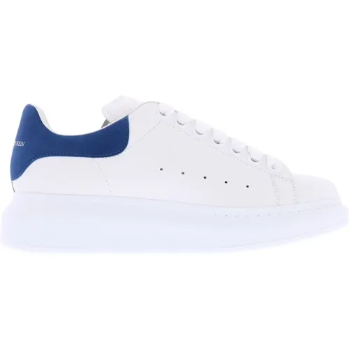 Weiße Ledersneaker mit Oversized Sohle , Damen, Größe: 34 1/2 EU - alexander mcqueen - Modalova