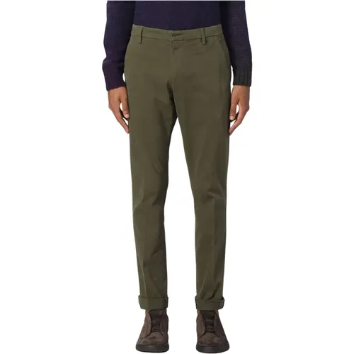 Gaubert Slim-Fit Cropped Hose , Herren, Größe: W36 - Dondup - Modalova