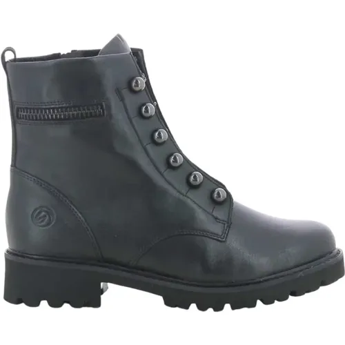 Schwarze Schnürstiefel für Frauen - Remonte - Modalova